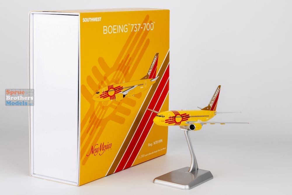 NGM05039 1:200 NG Model Southwest Airlines B737-700 Reg #N781WN New Mexico One