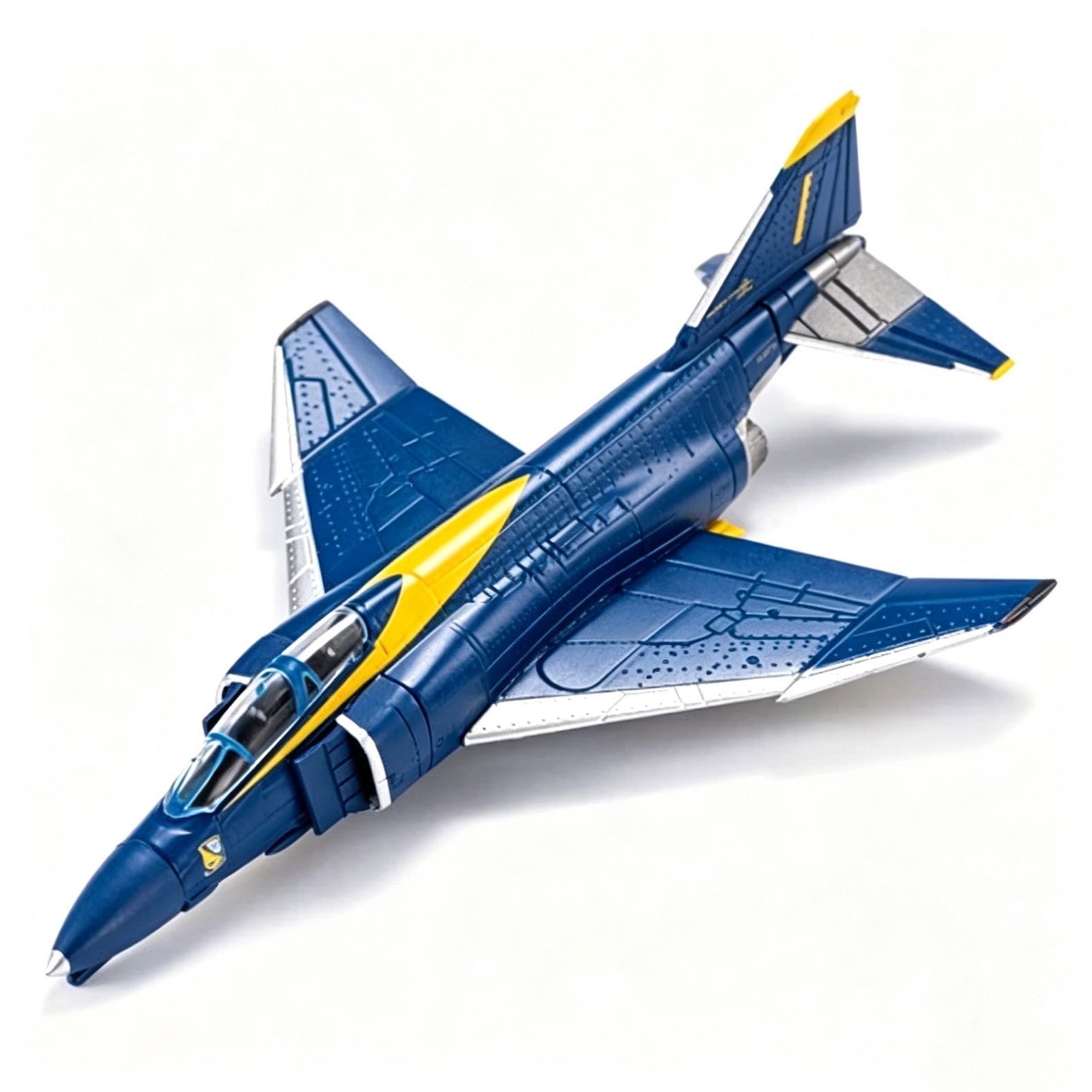 New 14cm Diecast Alloy 1/144 Scale F-4 Phantom II Fighter Desk Model