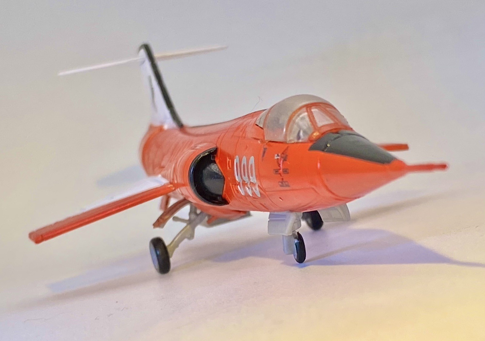 Amercom🔥Lockheed F104 S Starfighter Diecast Model Aircraft 1:100