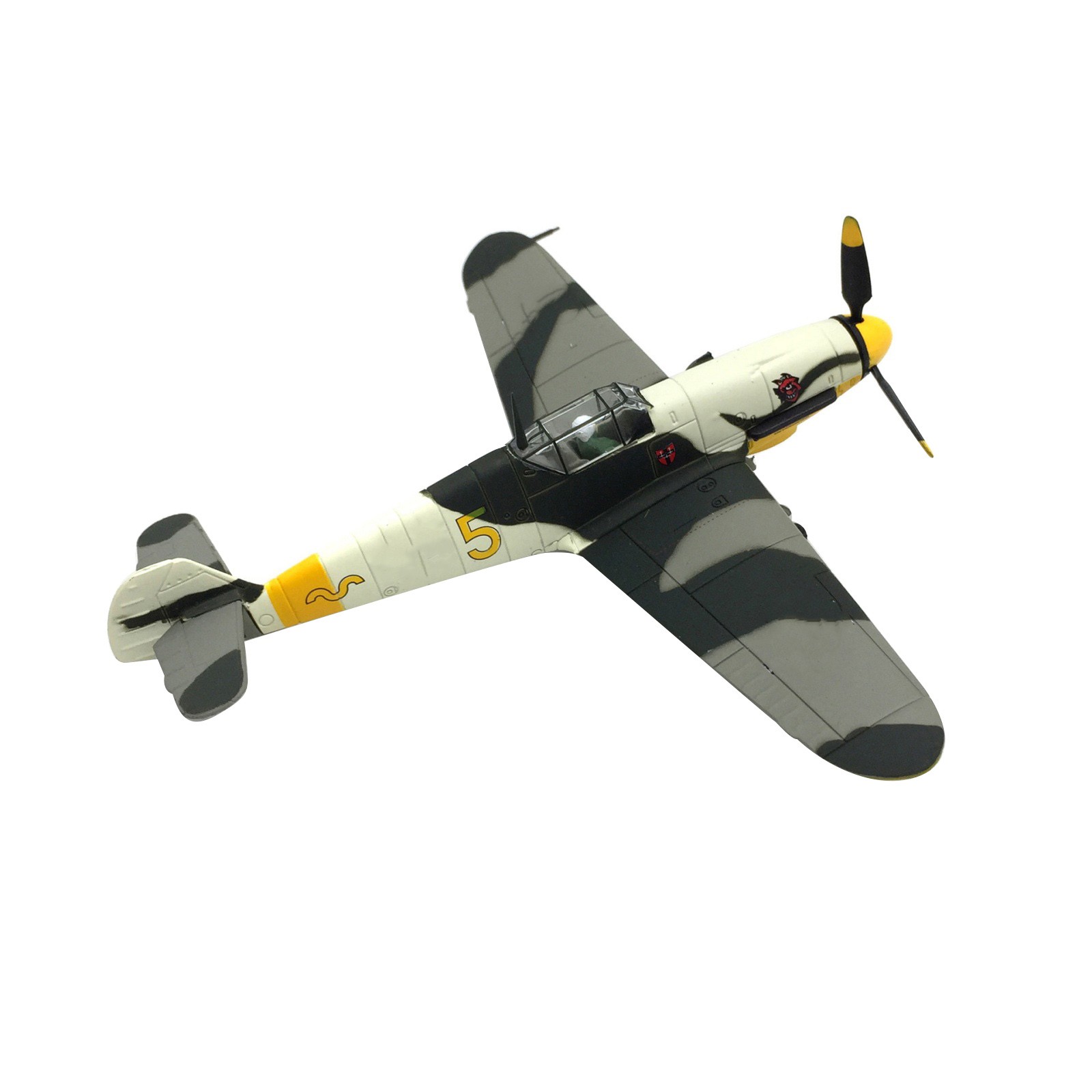 Alloy Metal Messerschmitt BF-109 Model 1:72 Scale German Air Force Fighter
