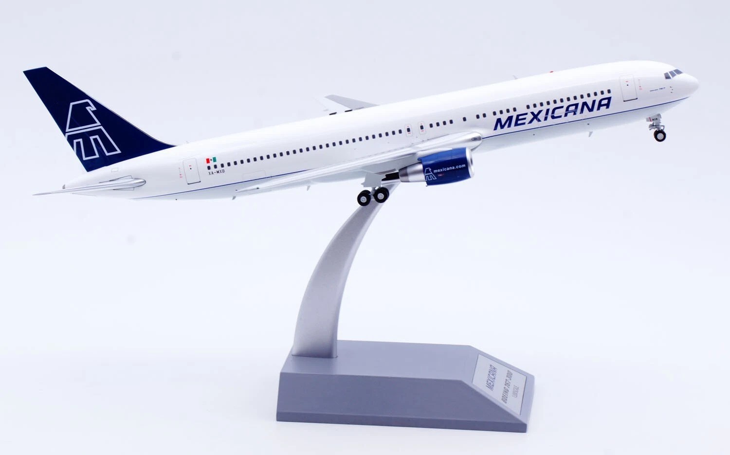 INFLIGHT200 MEXICANA BOEING B767-300 1:200 DIECAST MODEL IF763MX0525 IN STOCK