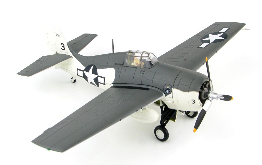F4F Wildcat VC-12, USS Core, 1944, NAVY 1/48 Scale Diecast Model – Hobby Master