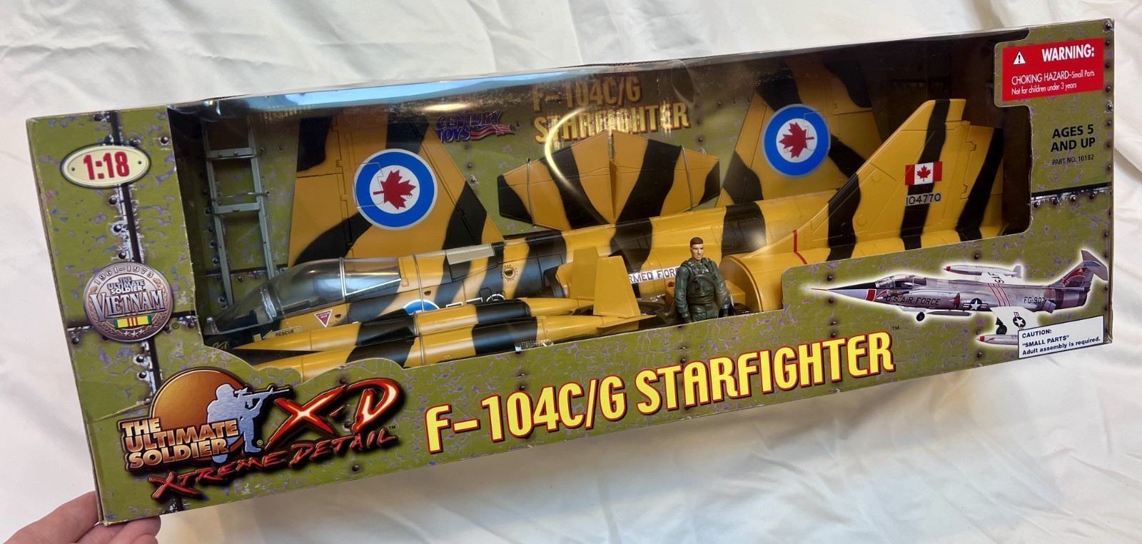 1:18 Ultimate Soldier XD F-104C/G Starfighter RCAF NATO Tiger Meet NIB