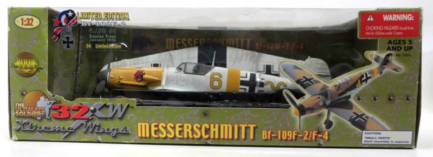21st Century Toys Ultimate Soldier Messerschmitt BF-109F-2/F-4 1/32 LE 7./JG 54