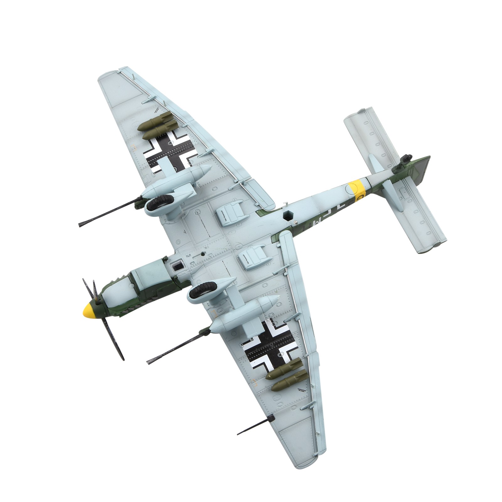 6.4″ 1/72 WWII German Stuka Junkers Ju-87G1 Dive Bomber Finished Model Toy Gift
