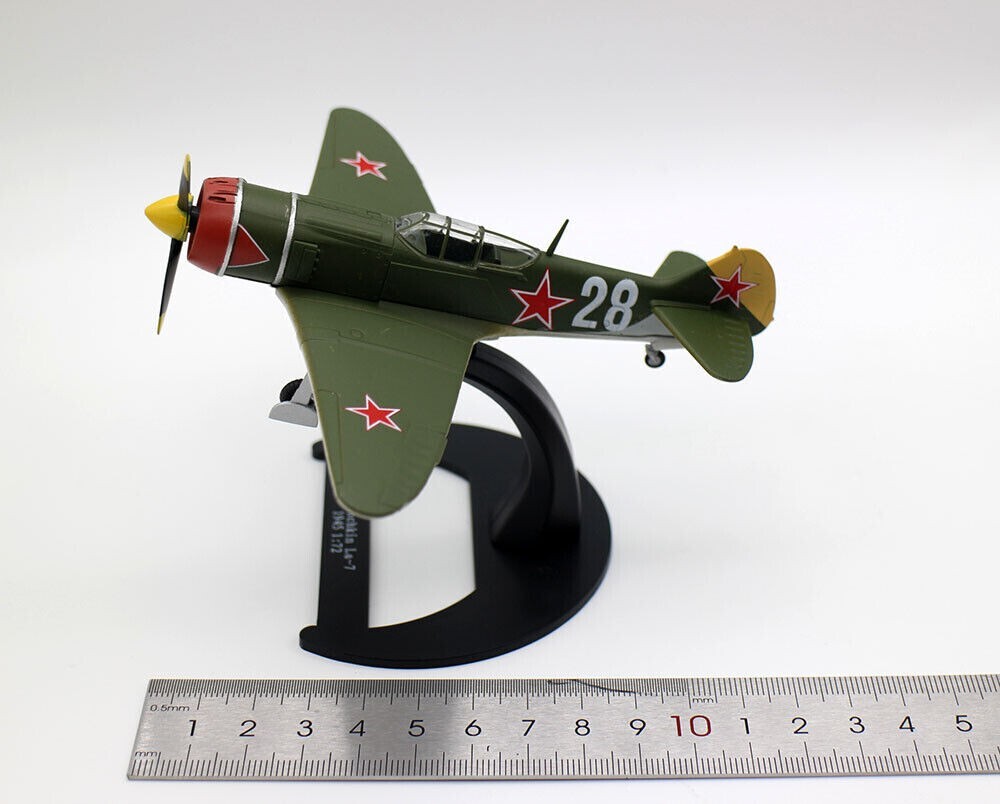 1:72 Soviet Lavochkin La-7 Fighter Aircraft Model Diecast Military Collection
