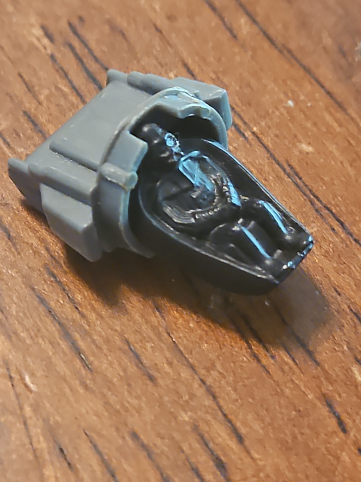Vintage1968 Star Wars Micro Die Cast DARTH VADER TIE FIGHTER SEAT PANEL Pilot