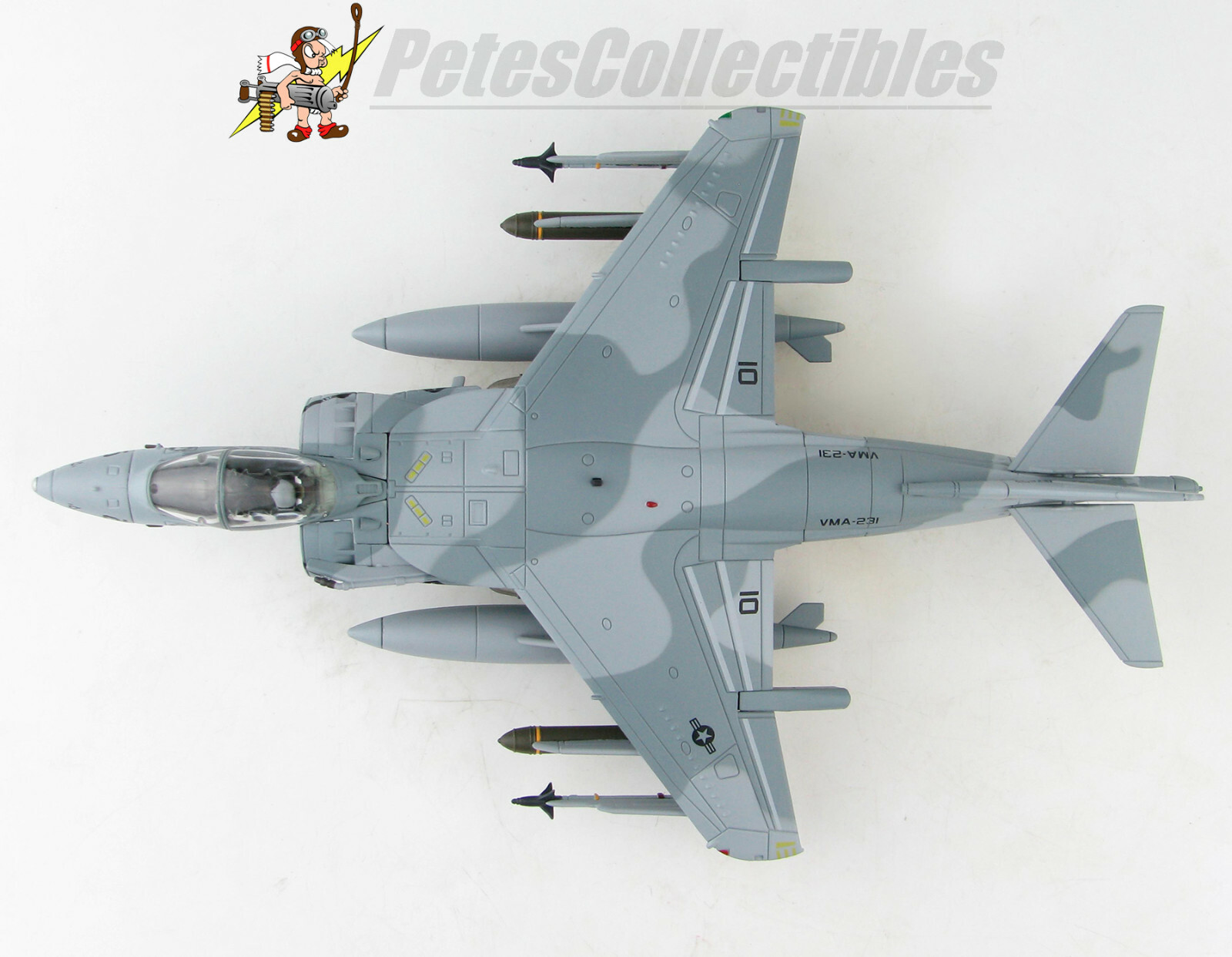 HOBBY MASTER HA2624 BAe AV-8B Harrier II USMC VMA-231 Ace of Spades 1991, 1:72
