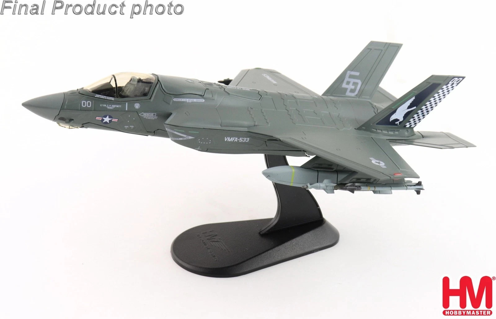 Hobby Master 1/72 F-35B Lightning II HAWKS VMFA A-533 Beast Model HA4625