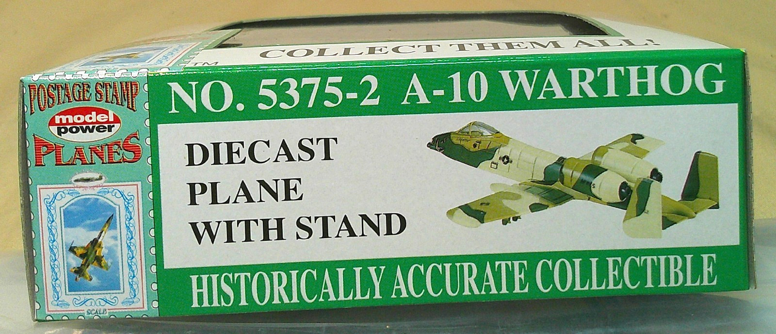 Model Power Postage Stamp Planes Series B 5375-2 A-10 Warthog