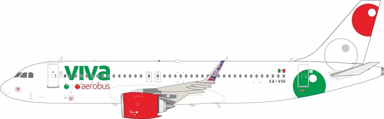 Viva Aerobus / Airbus A320-271N / XA-VIH / IF320VB0725 / 1:200