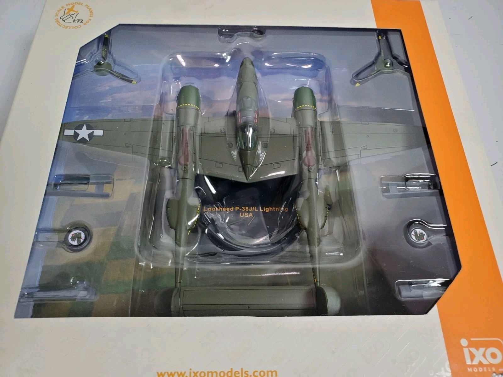 IXO 1:72 Scale P-38 J/L LOCKHEED Lightning – NEW