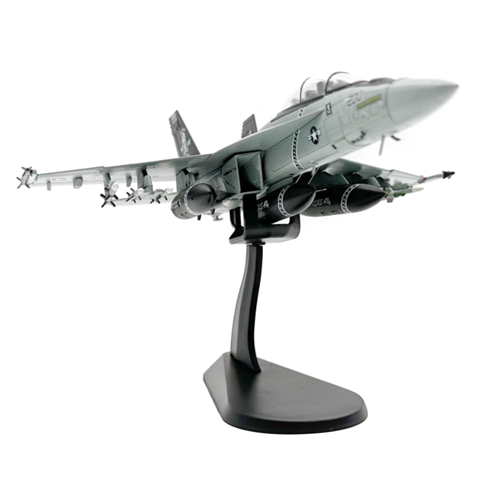 1:72 Scale US F/A-18F Super Hornet Aircraft Diecast Metal + Plastic Model Gift