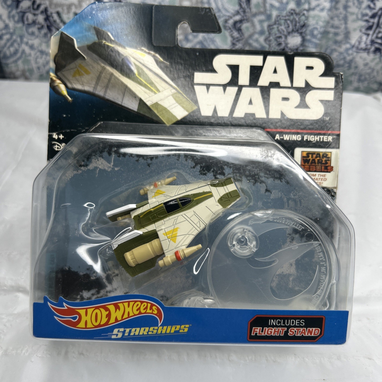Star Wars Hot Wheels Starships A-Wing Fighter DNP19 2016 NEW READ DESCRIPTION