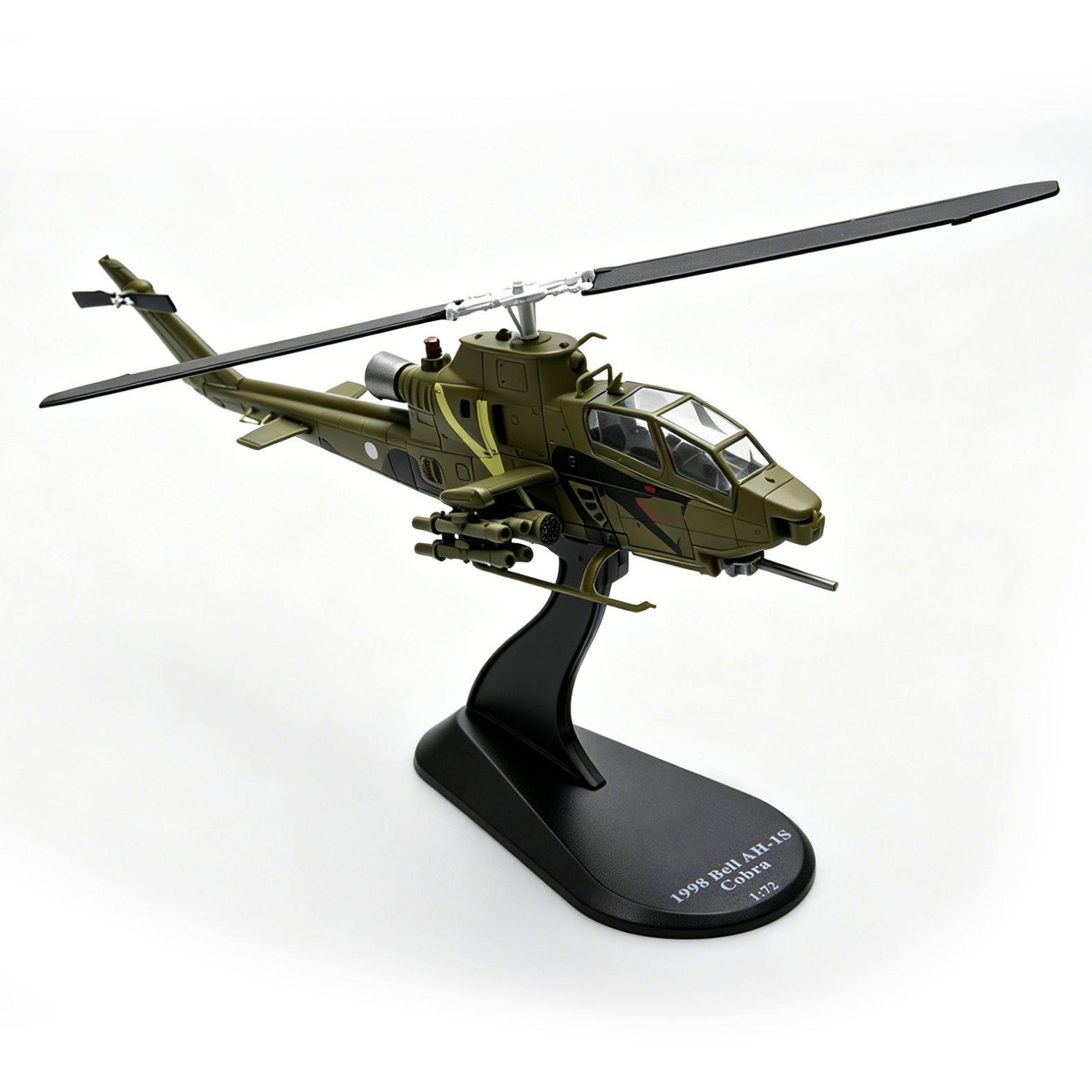 1/72 Bell AH-1S Cobra Attack Helicopter Model Military Replica 18.5cm New