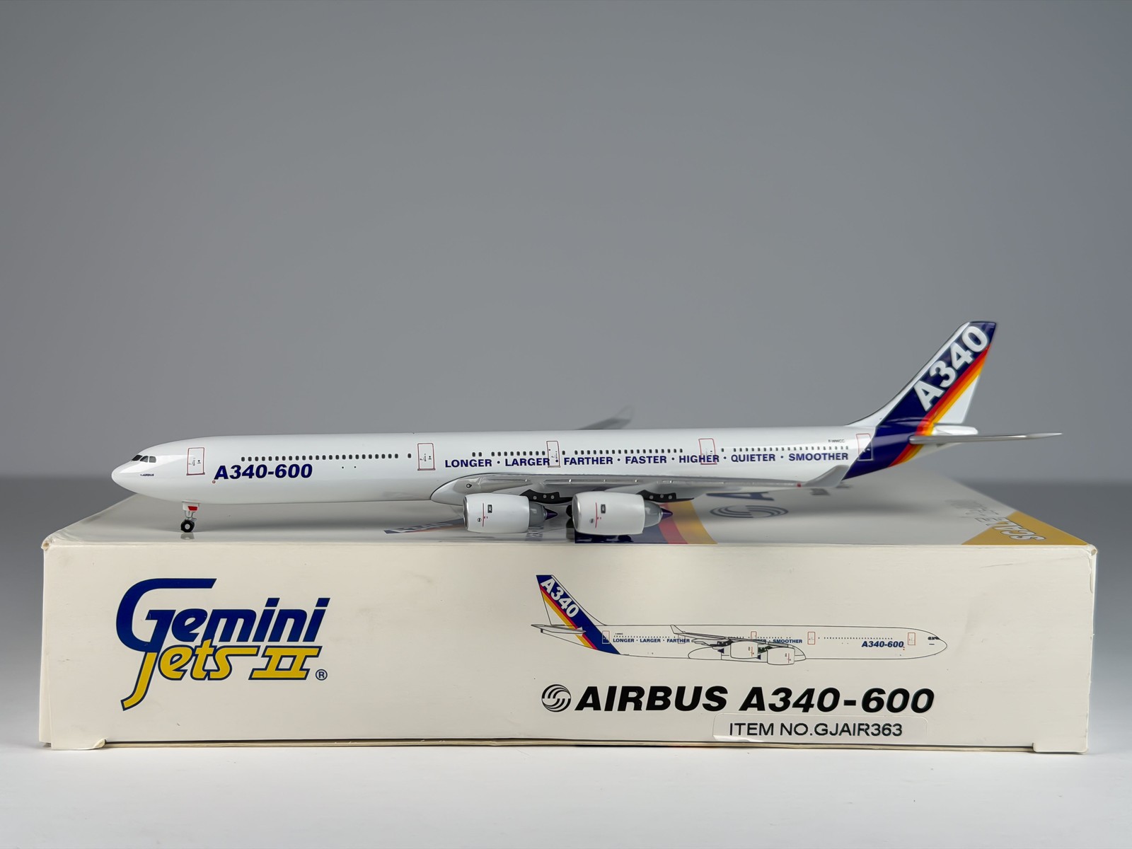 Airbus House Airbus A340-600 1:400 Gemini Jets F-WWCC (GJAIR363)