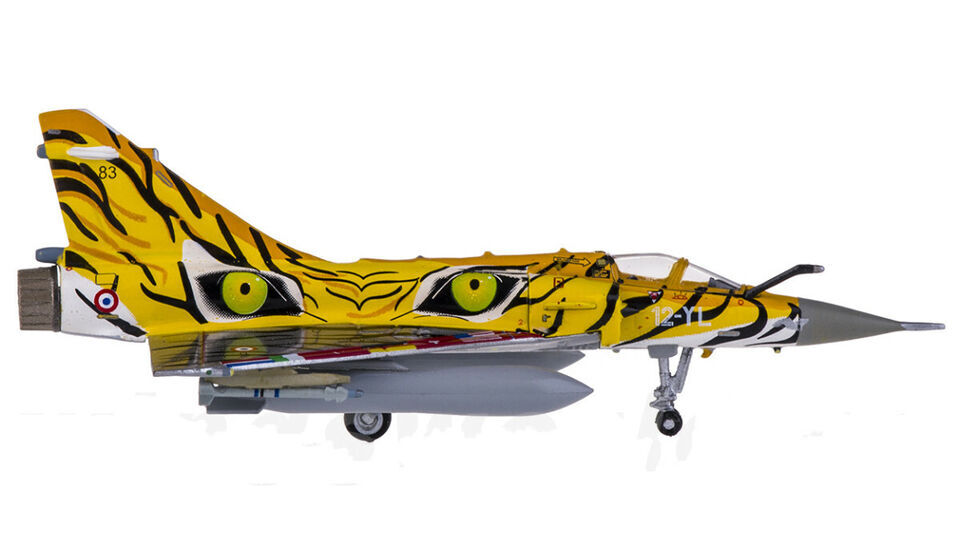 1:200 Hogan French Air Force Dassault Mirage 2000C 12-YL Fighter Diecast Model