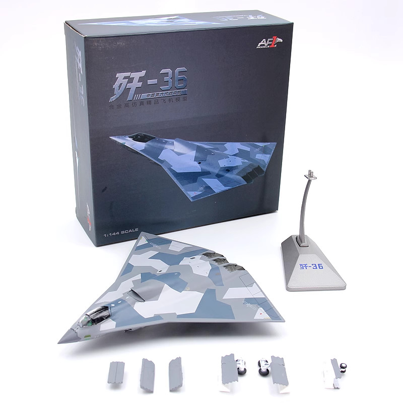 AF1 1/144 J-36 Fighter Diecast Model J36 New