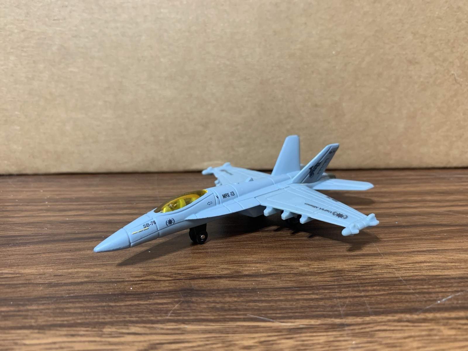 Matchbox 2008 Sky Busters Boeing FA/18F Super Hornet United Alliance Grey