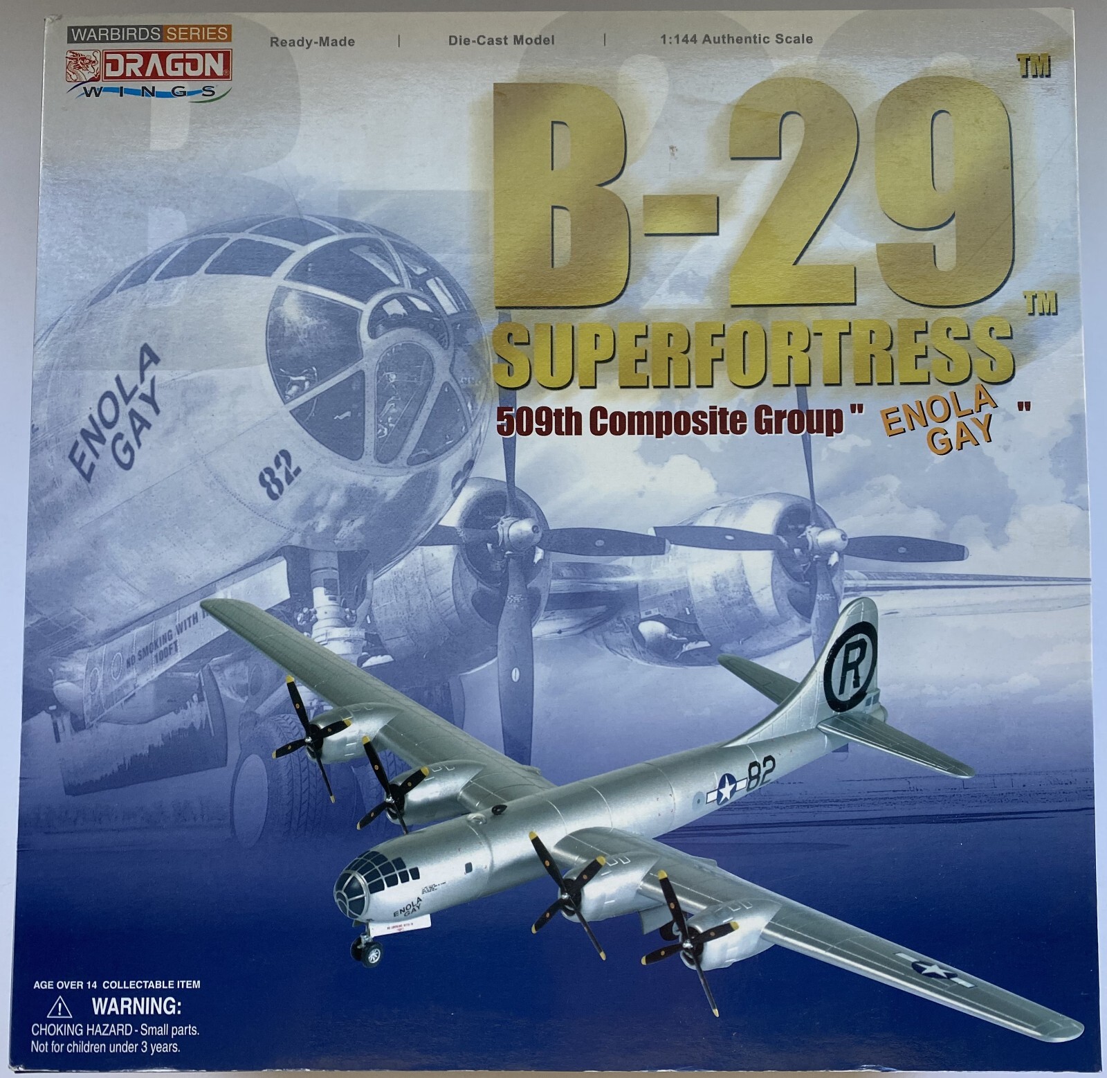 Dragon Wings 1:144 Warbird Series B-29 Superfortress 509th ENOLA GAY Diecast NEW