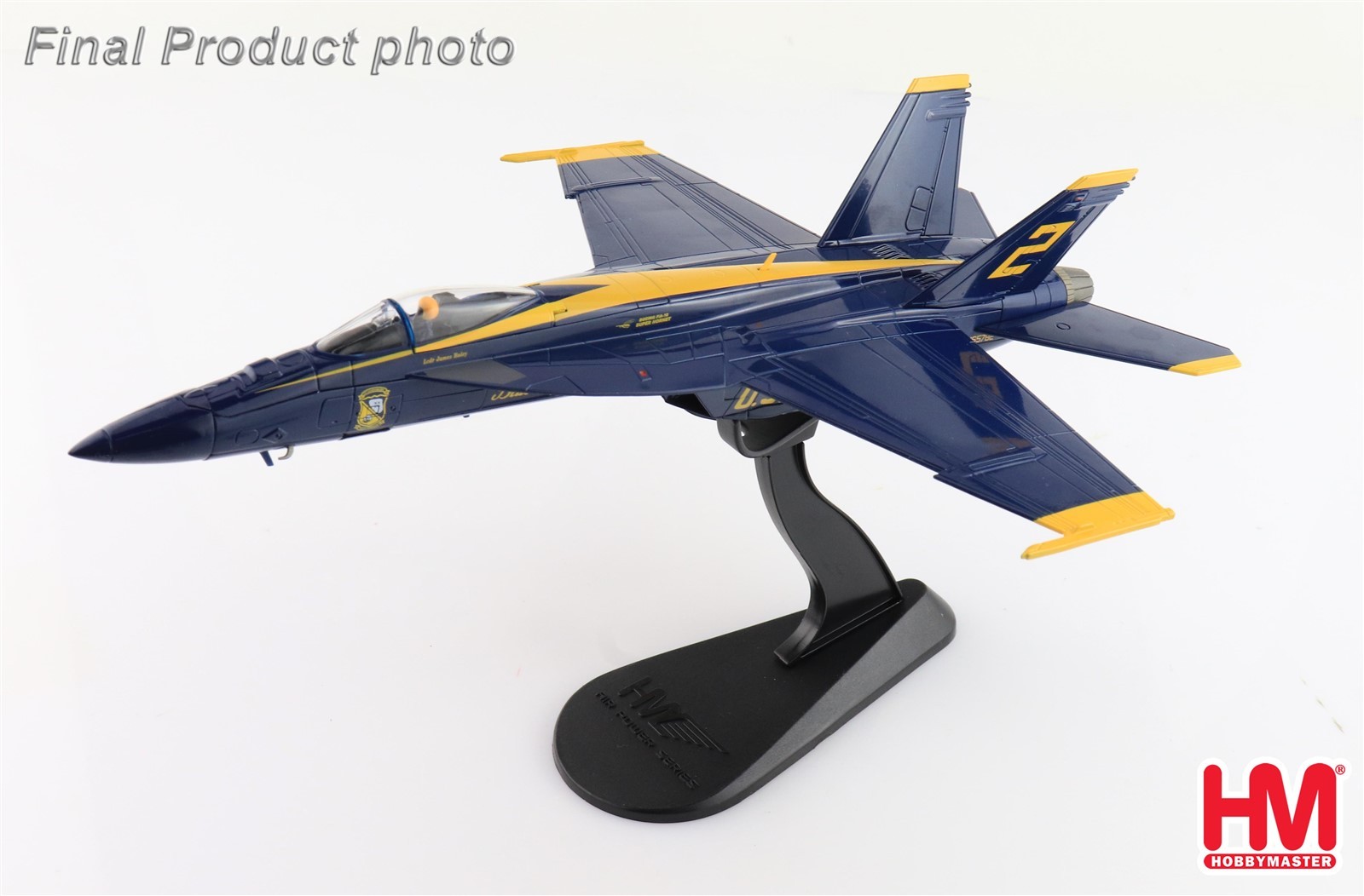 Hobby Master 1/72 F/A-18E Super Hornet USN Blue Angels #2, 2021 HA5121C