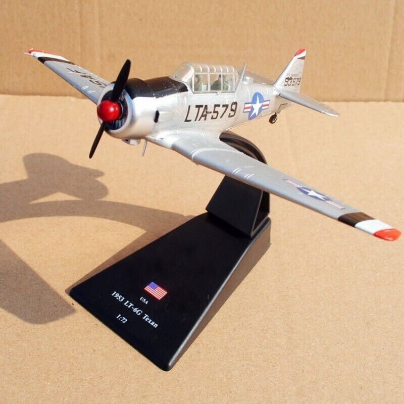 1:72 USAF LT-6G Texan Trainer Aircraft Model Diecast Military Collection Toy