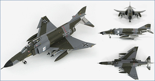 Hobby Master HA1975 McDonnell Douglas F-4F Phantom II 38+10, JG 71 Richthofen, W
