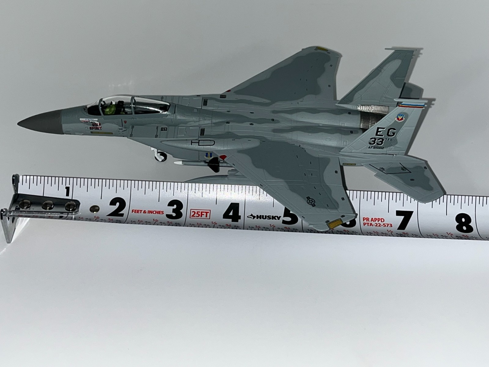 F-15A Eagle Model Plane 1:72 Scale Alloy Display Aircraft 1:100 scale