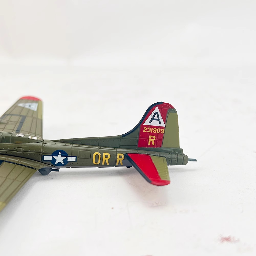 AF1 1/200 Us B-17g Flying Fortress Bomber 91st Bg,323rd Bs Diecast Model