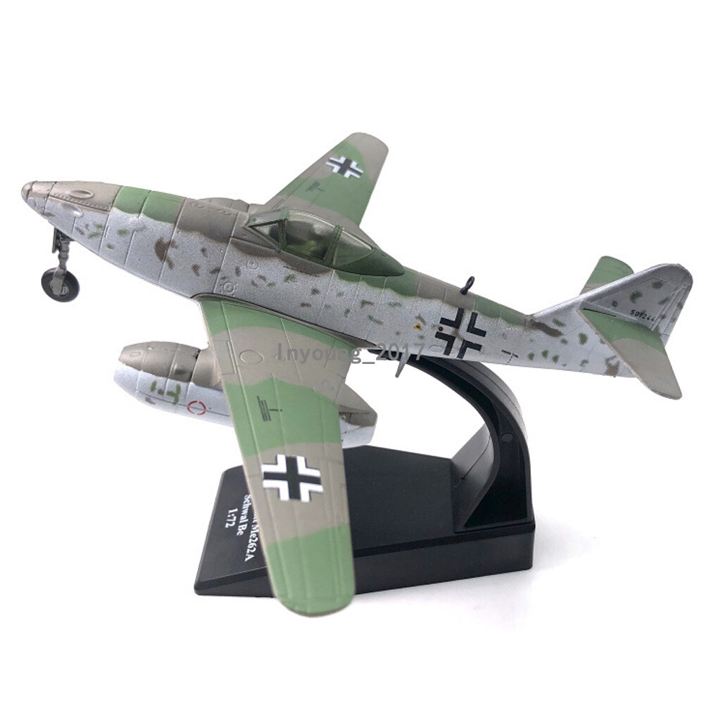 1/72 WWII Messerschmitt Me262 Schwal Be Airplane Model Diecast Army Plane Model
