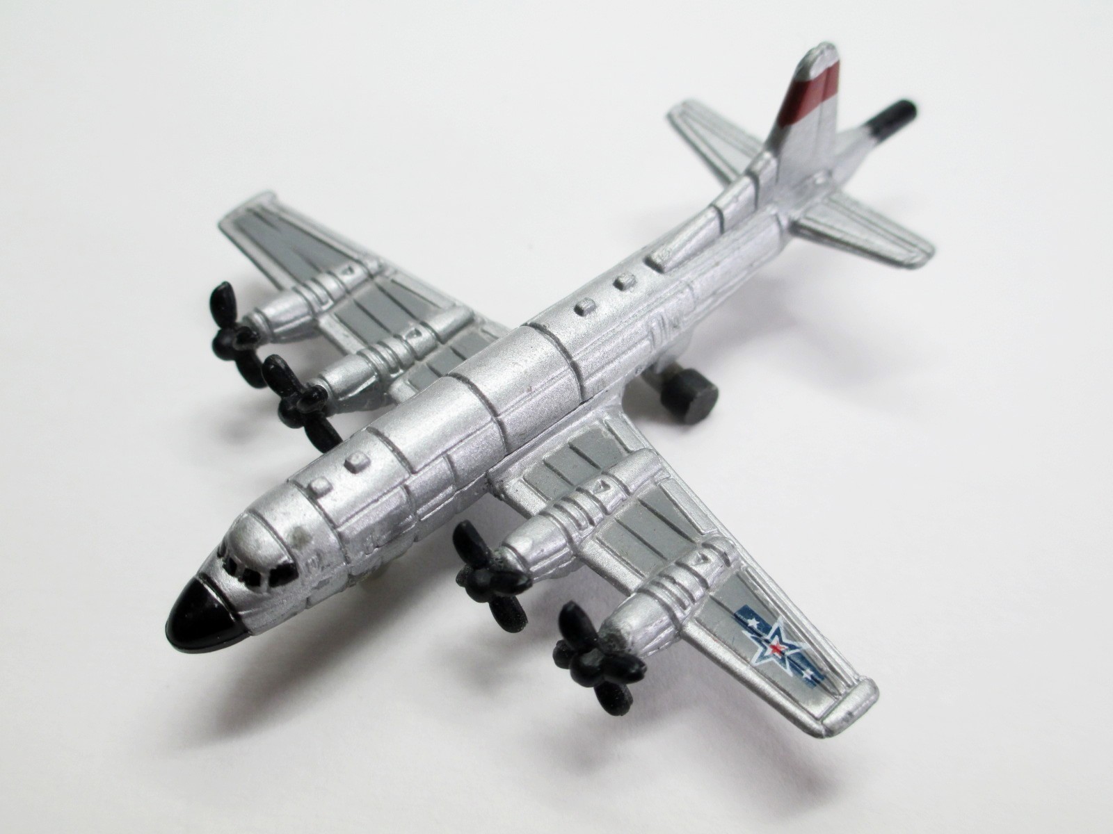 Micro Machines Military Plane P-3C Orion US Navy Lockheed Aircraft Silver