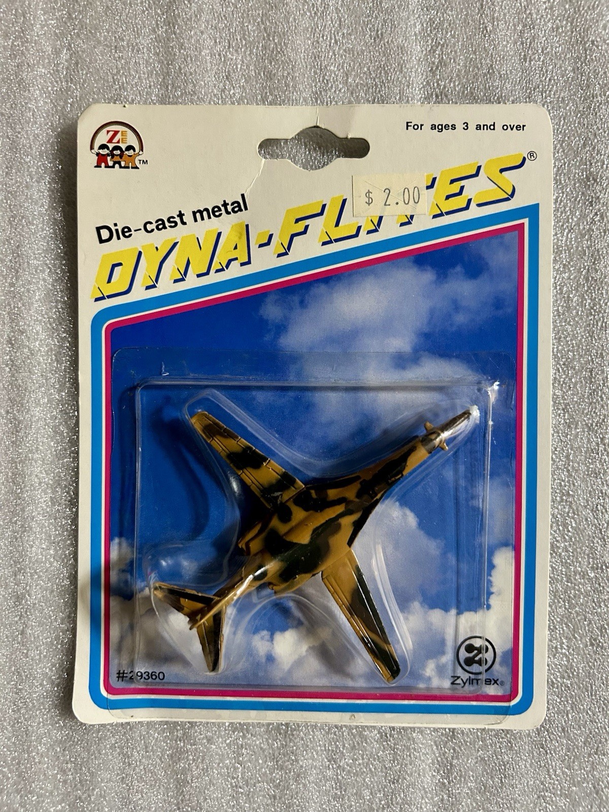 Zylmex Dyna-Flites B-1 Lancer Bomber – Zee Toys NIP Vintage Free Shipping
