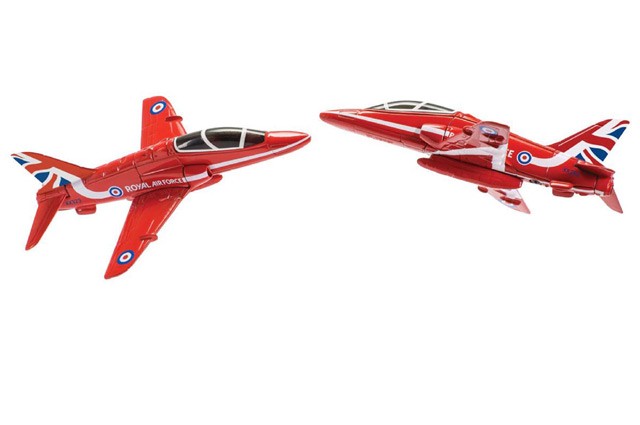 Corgi 1/110 Hawk T.Mk 1 Airplane Syncrho Pair RAF Red Arrows 2-Piece Set