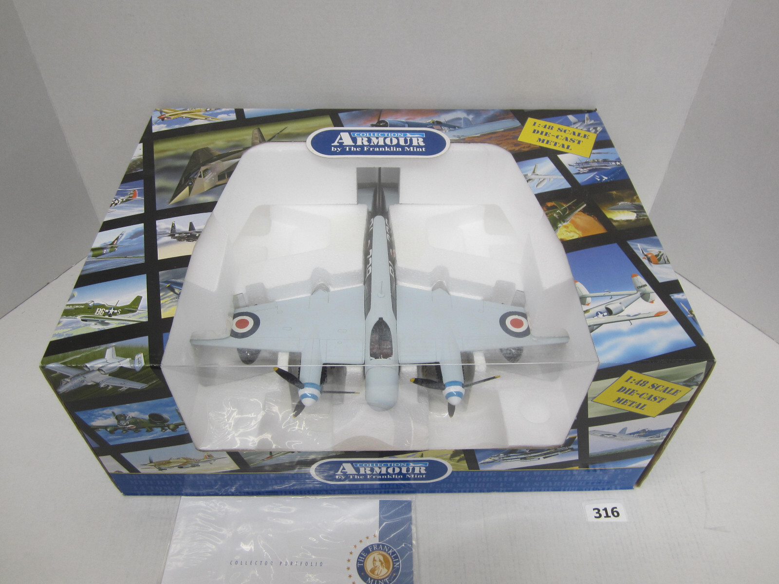 Franklin Mint Armour 1/48 B11E182 Royal Air Force DH.98 Mosquito Mk NF XXXVI 316