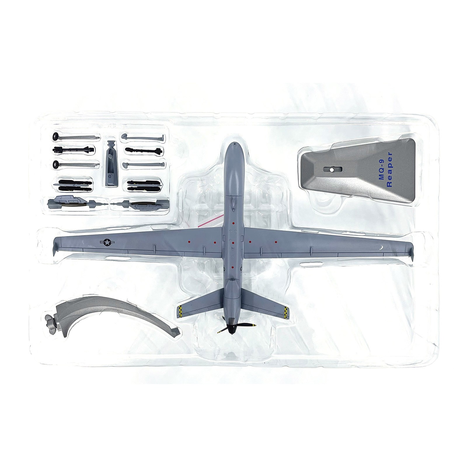 1/72 Scale US Air Force For General Atomics MQ-9 Reaper UAV Model Toy Decor