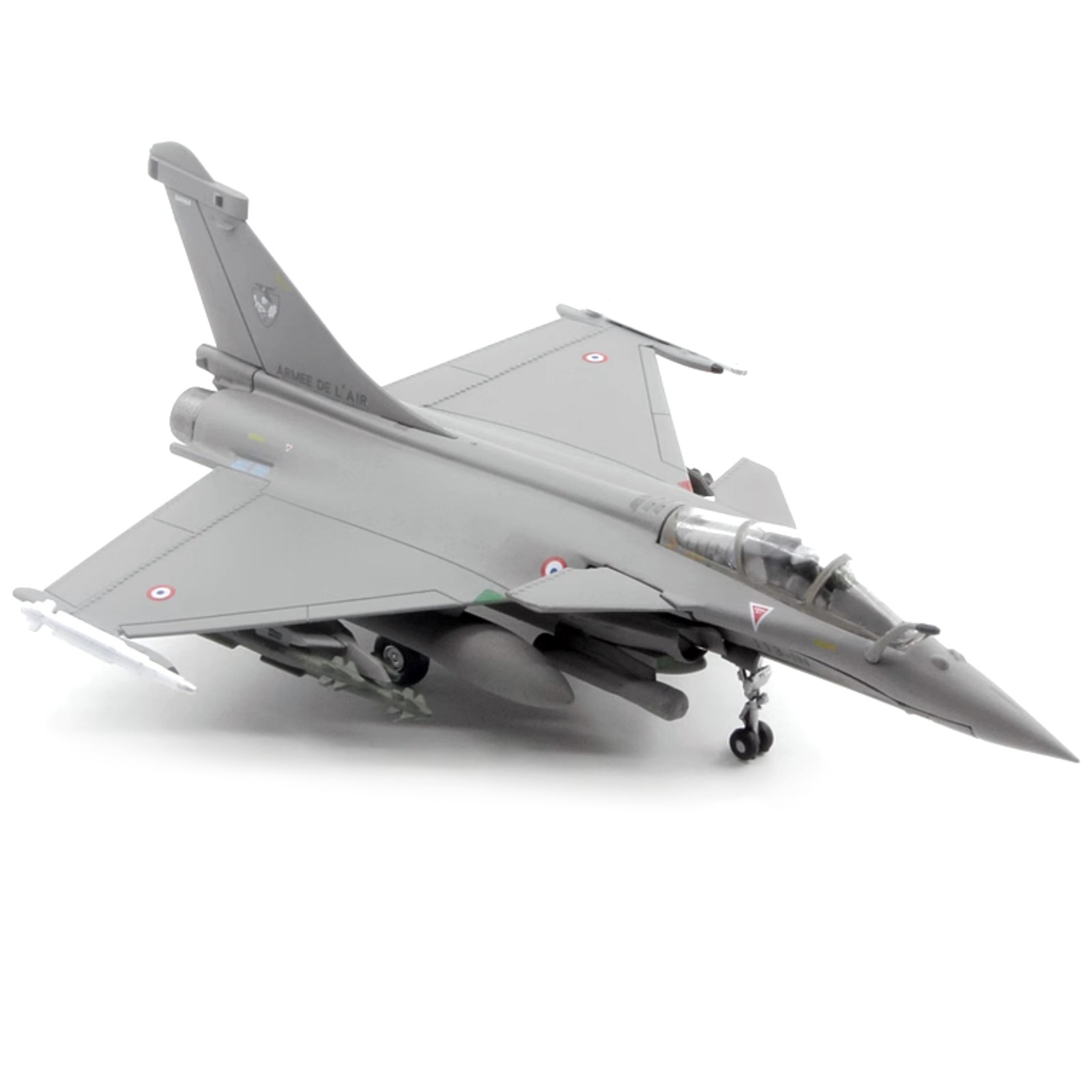 1/100 Diecast Alloy French Air Force Rafale C Libya War Fighter Model Souvenir