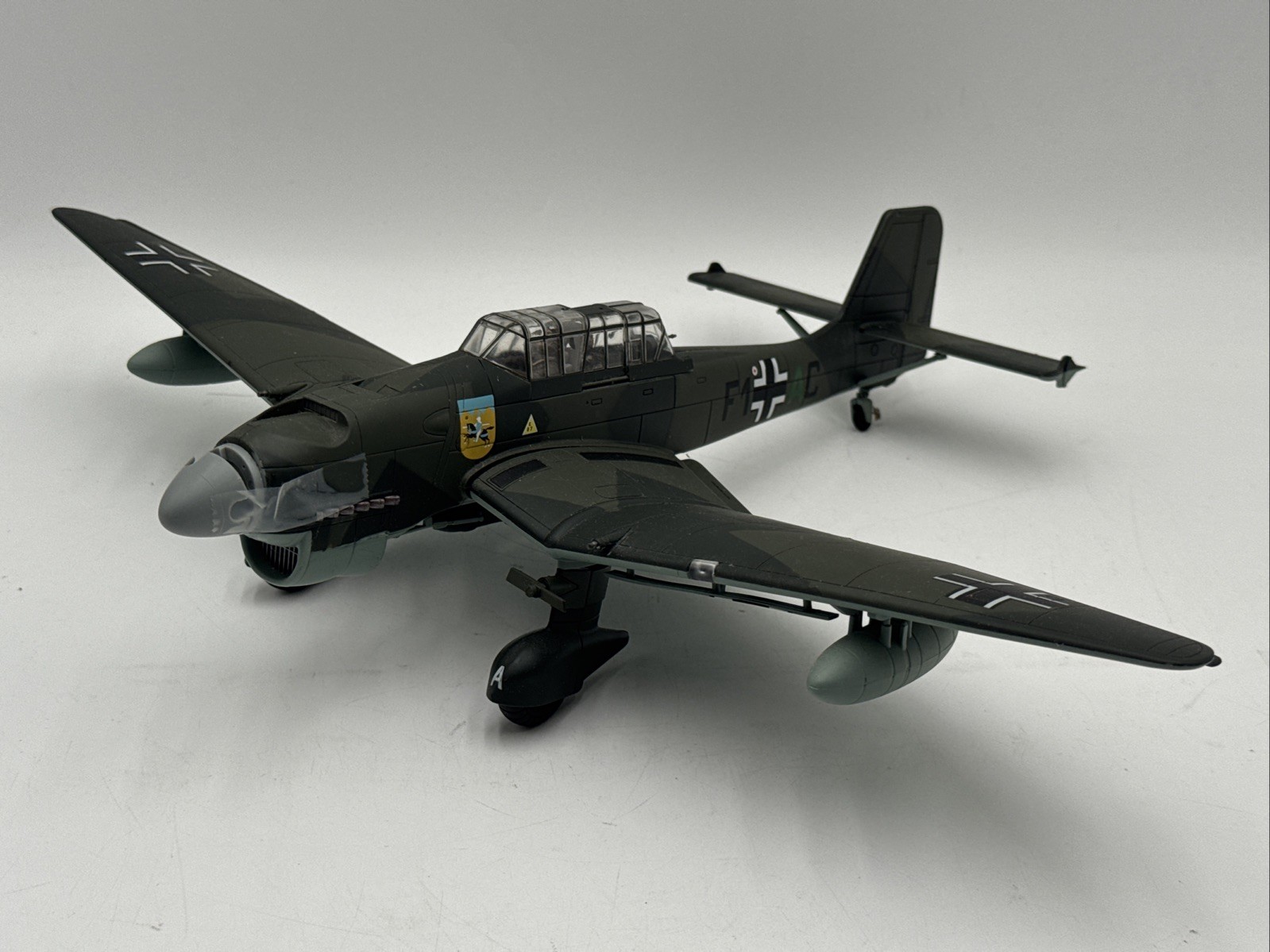 21st Century Toys WWII German Stuka Ju-87B/ R Aircraft F1+AC Nose Needs Work