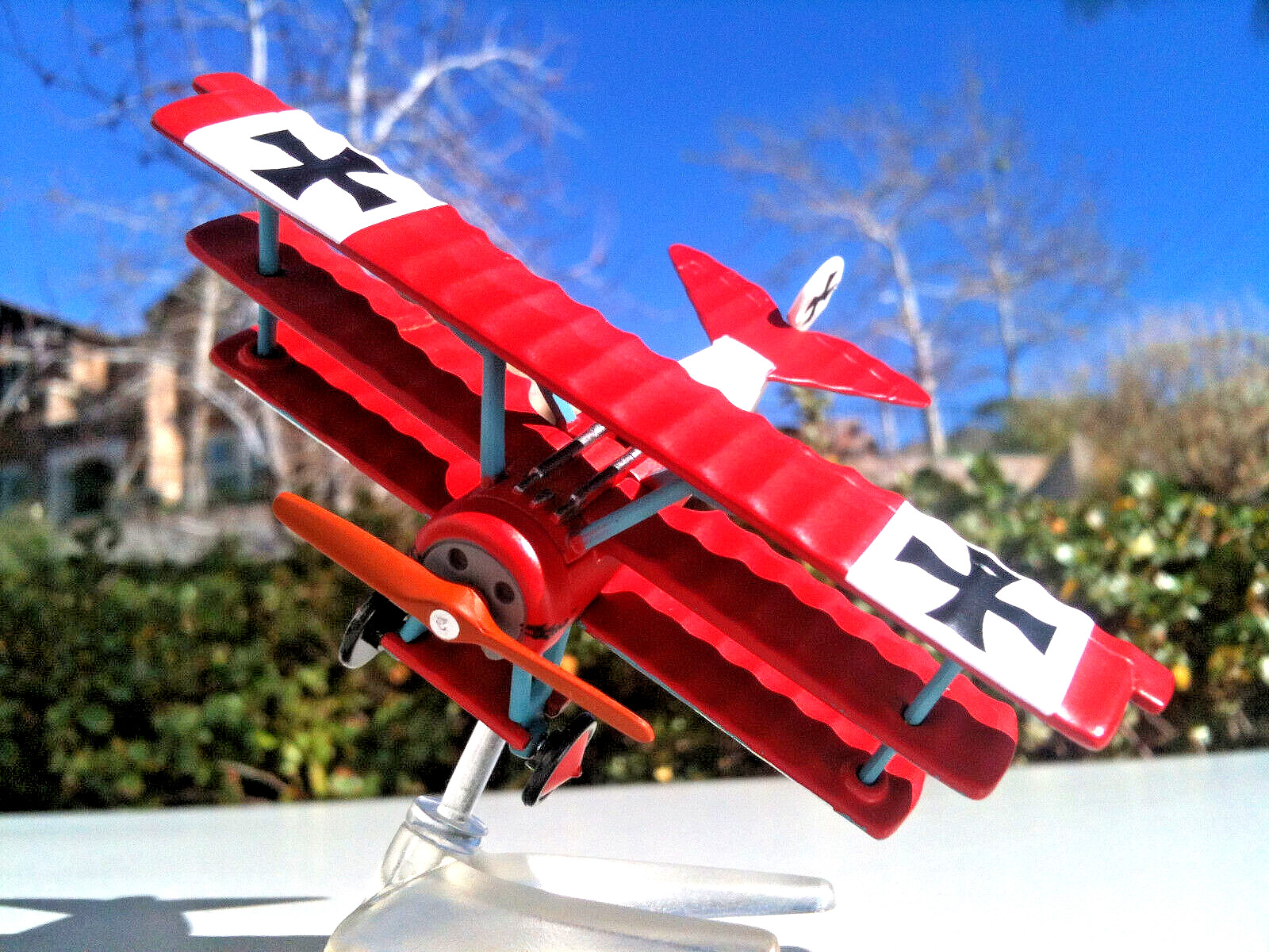 Corgi Fokker Dr I Triplane -The iconic “Red Baron” Centenary Coll Die-cast 1:120
