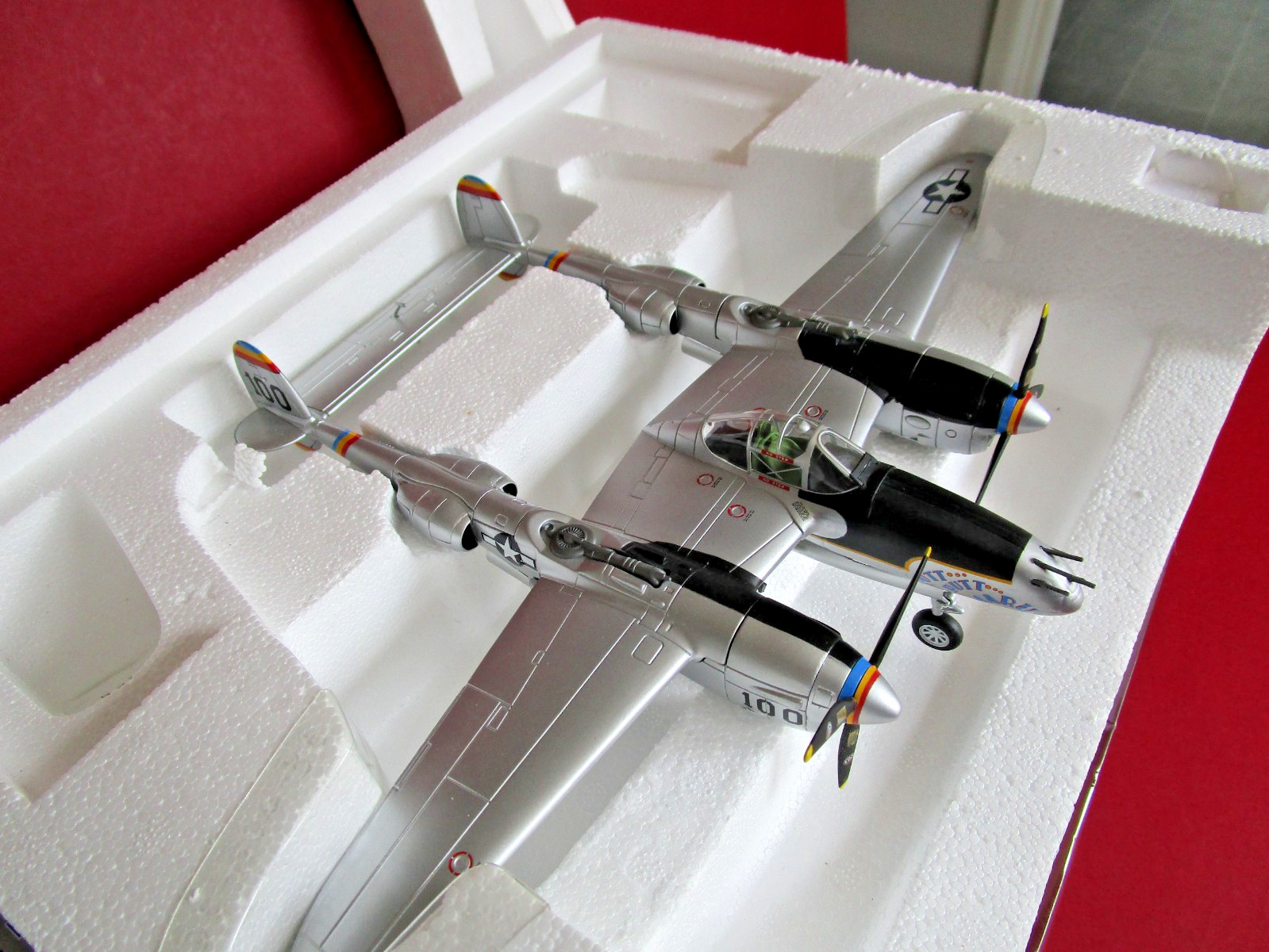 Armour Franklin Mint 1:48 Lockheed P38J Lightning USAAF 98137
