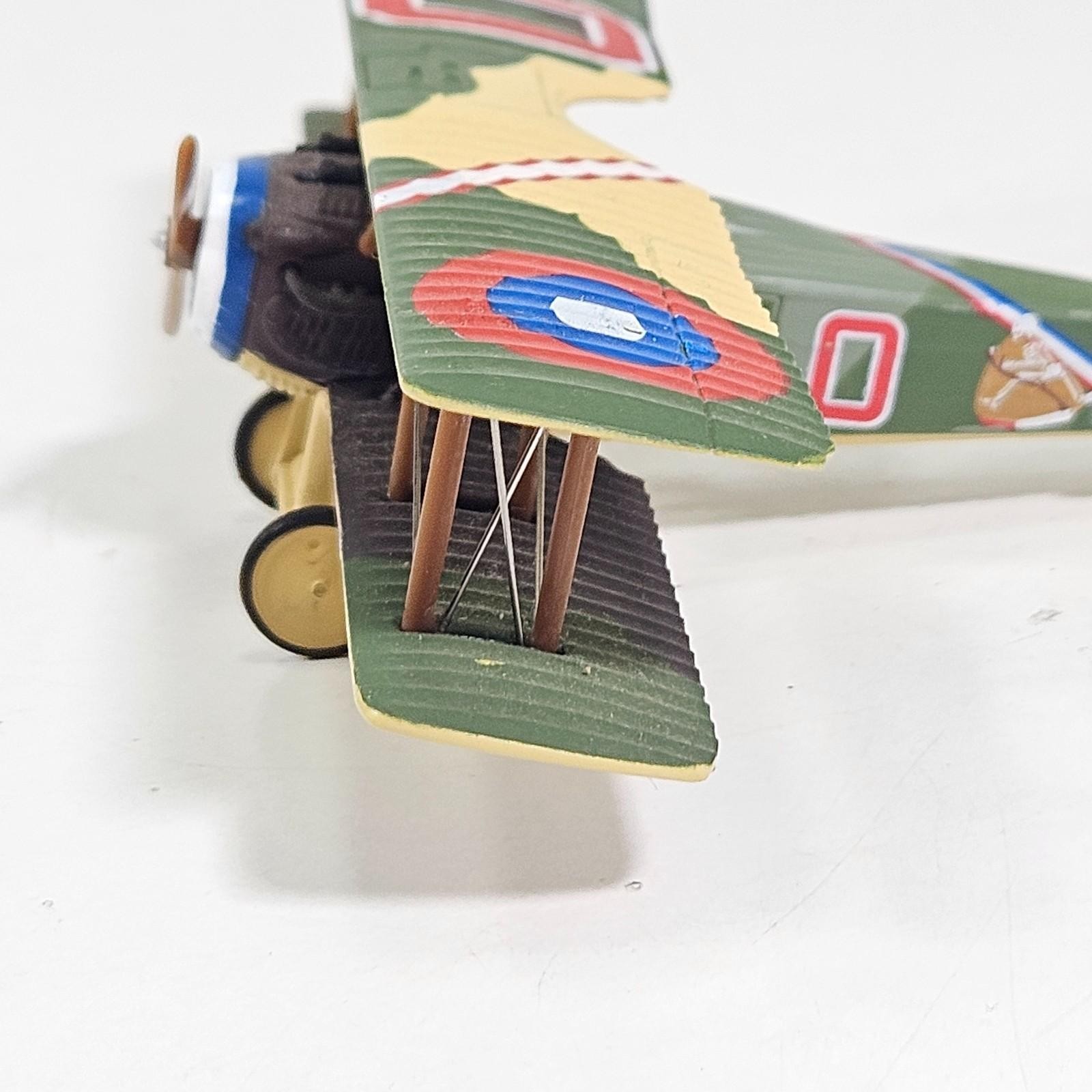 Job Lot of 2 small Scale Diecast WWI SPAD S.XIII US Army Unbox Aircraft Model