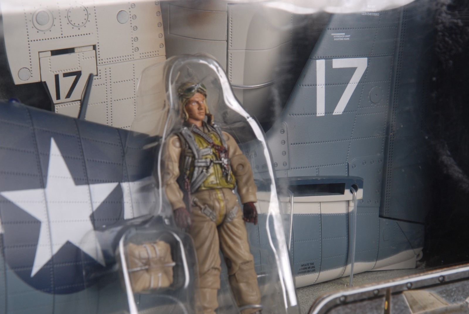 Elite Force WWII F6F Hellcat Fighter Plane #17 “Shark Mouth”
