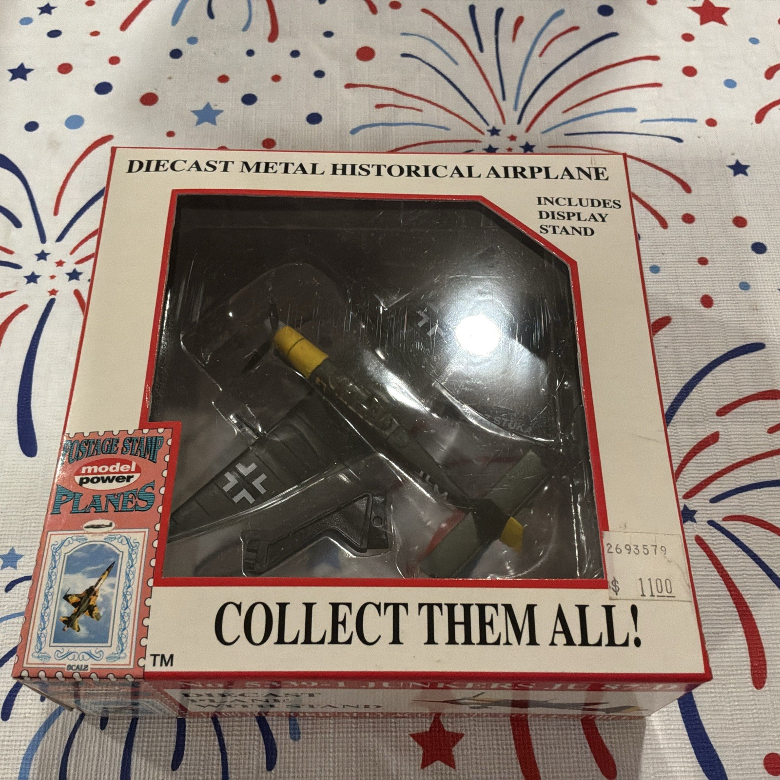 Model Power 1/100 Postage Stamp NO. 5339-1 Junkers JU 87-D Unused In Box