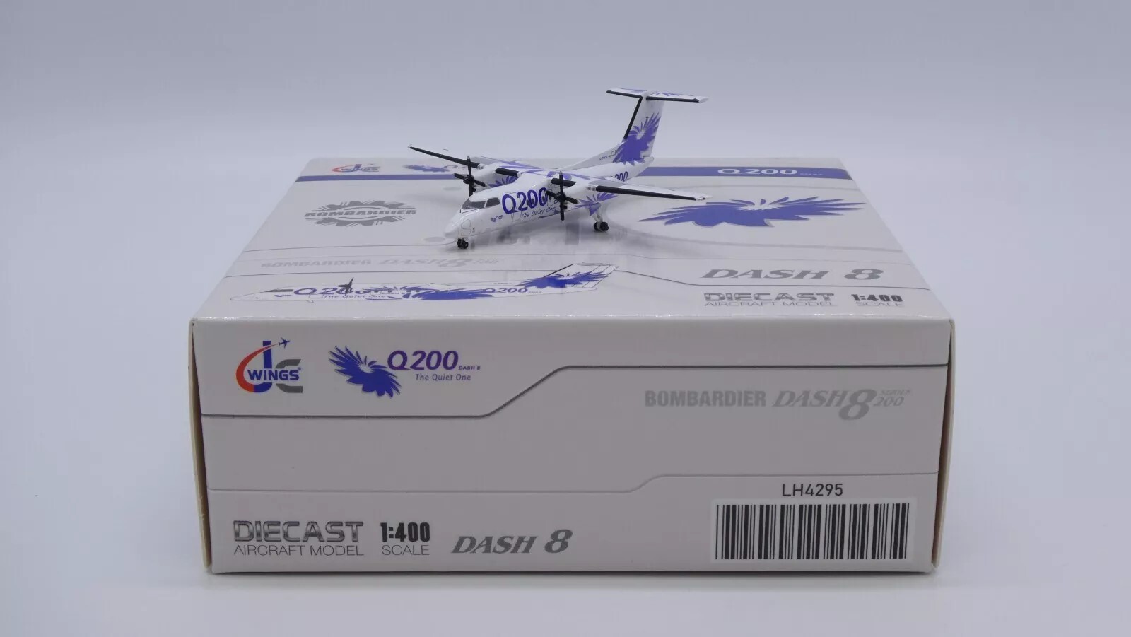 JC Wings 1/400 LH4295 House Color De Havilland Canada Bombardier Dash 8-Q200