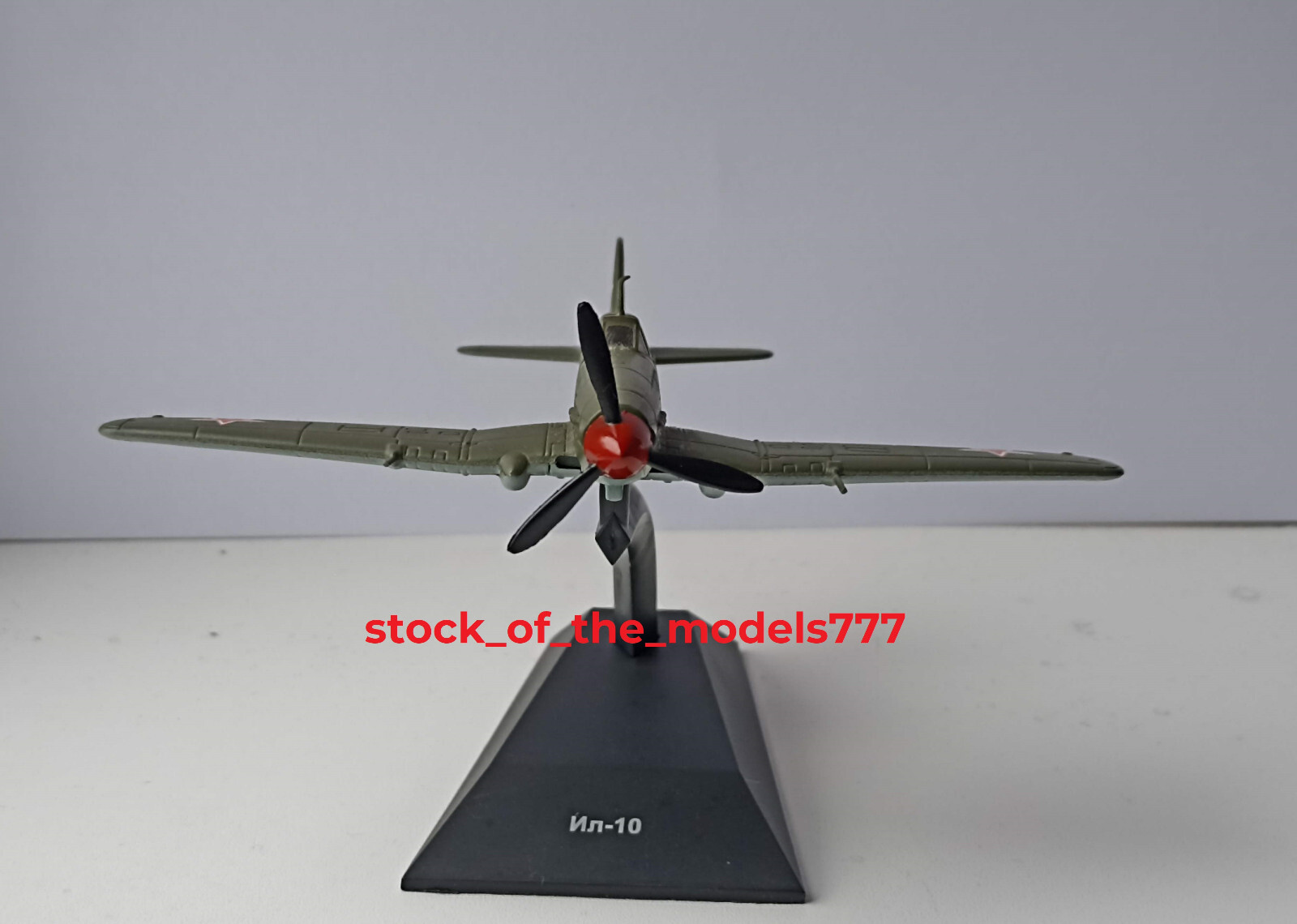 ✈READ!!! IL-10 1:100 DeAgostini Soviet Air Force aircraft scale model