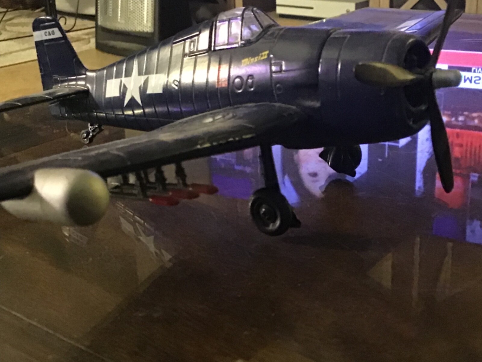 Diecast Grumman F6F Hellcat 1/48 scale I believe