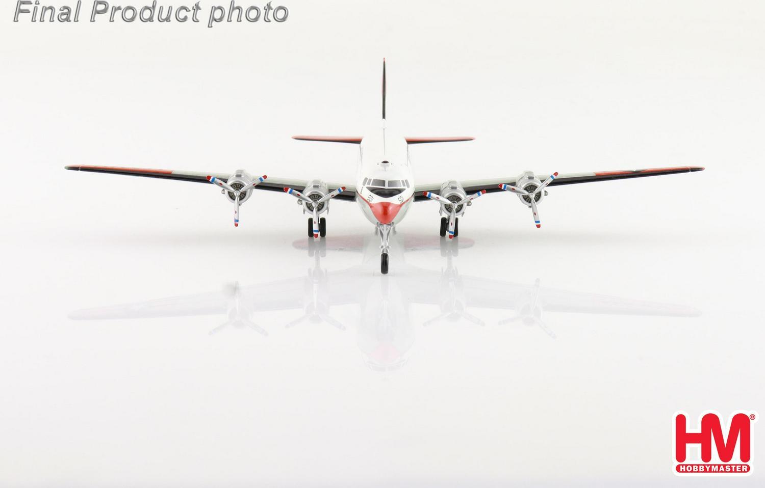 Douglas C-54Q Skymaster 56501 US Navy Test Pilot School 1973 Diecast 1:200 Scale