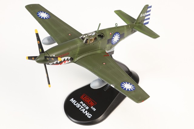 14606LG Legion Models P-51C Mustang 1/72 Model #648 Chinese Air Force No.32 Sqn