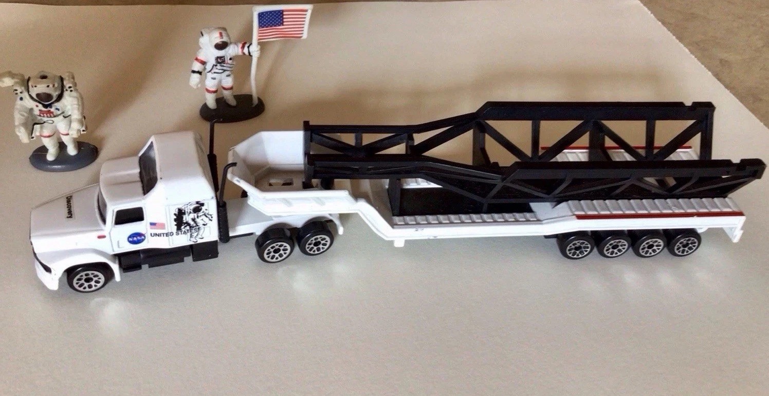 Vintage NASA Space Exploration Lot – Convoy Truck, Capsule & Astronauts