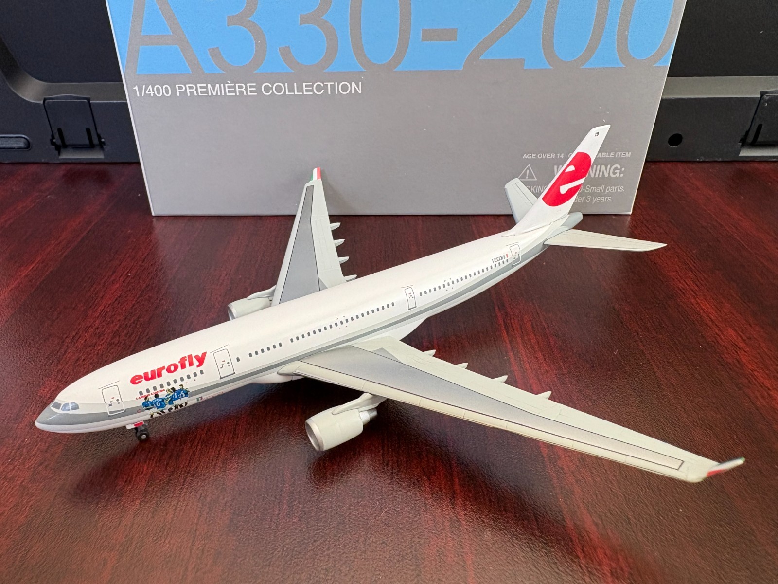 Dragon Wings Eurofly Airbus A330-200 Italian Football Team 1/400 Scale