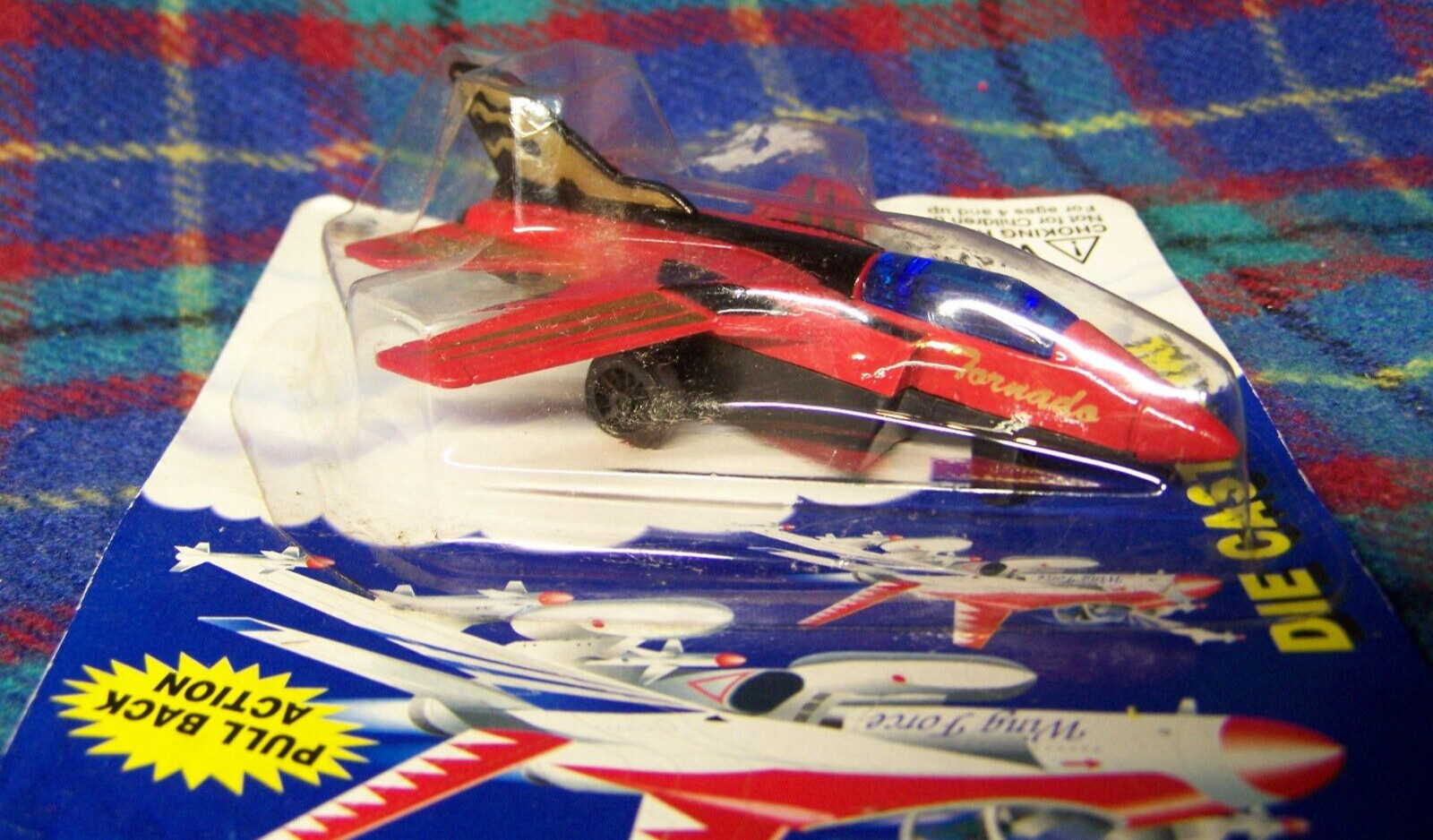 Toy Way wing force die-cast metal pull back action jets Panavia Tornado ADV